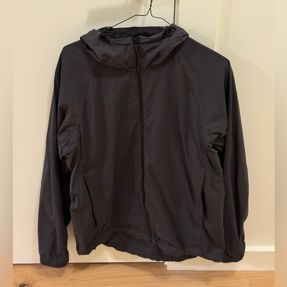 Theory Charcoal Windbreaker Hoodie Men’s Size M